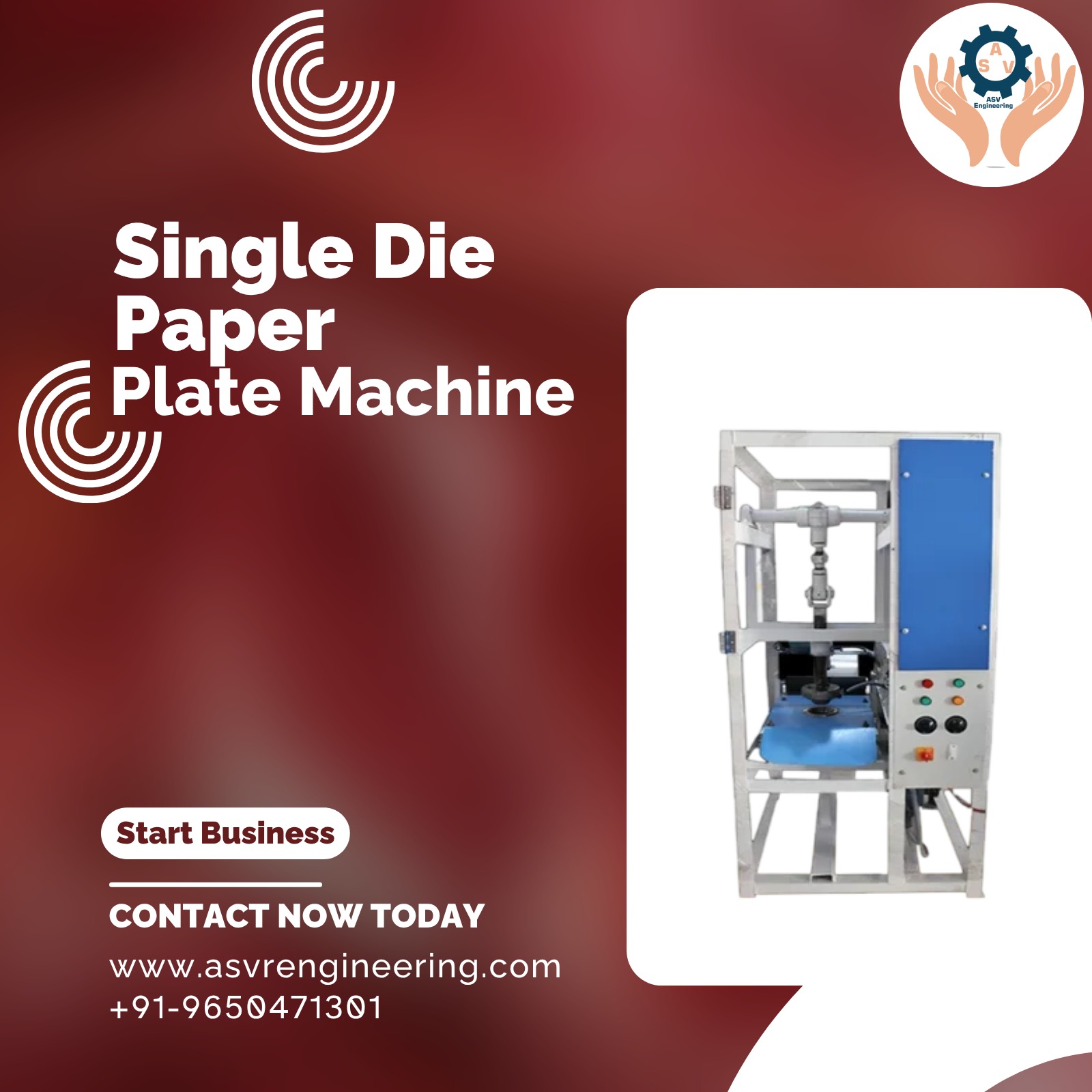 Be Your Own Boss – Invest in Profitable Machines from ASVR Engineering